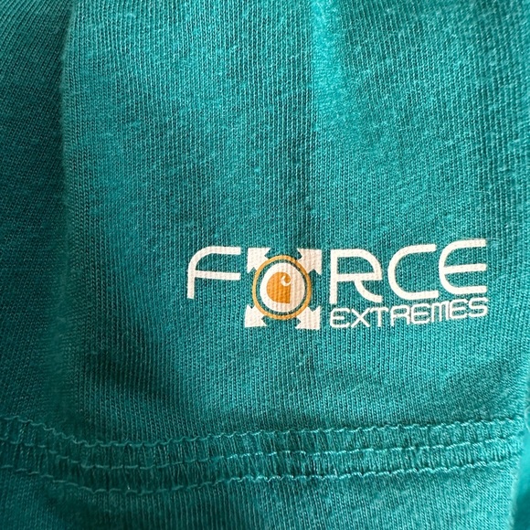 Carhartt Force Extremes 1/4 Zip T-Shirt men’s medium - Picture 4 of 4